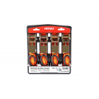 Ceintures de charge 4 pcs, 4,5 m, largeur 2,5 cm, 700 kg