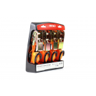 Ceintures de charge 4 pcs, 4,5 m, largeur 2,5 cm, 700 kg