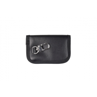 Borsa protettiva per chiavi auto 10*6,5 cm nera, S103-02637
