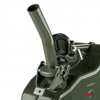 Bec verseur pour bidon métallique, embout en caoutchouc, S103-02657