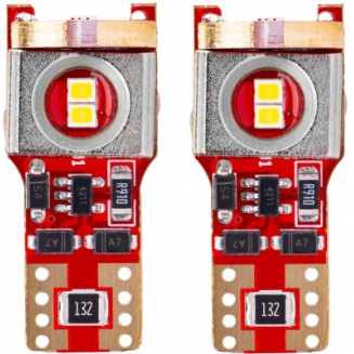 Ampoules LED 2 pièces, canbus, 6 SMD, T10,12/24, S103-02802