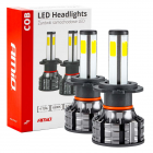 Светодиод H7 2шт, 4 SMD COB светодиод, 12/24В, 6500К