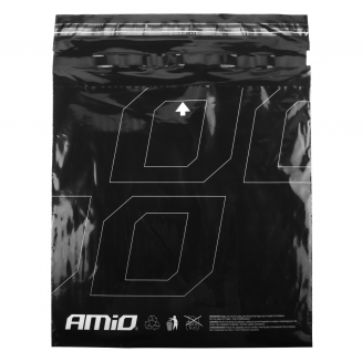 Affaldssække 25 stk, klistermærke til lukning, ophæng, S103-02872