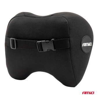 Эргономичный подголовник с памятью положения, черный, S103-02961