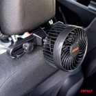 Ventilateur de voiture avec fixation pour appui-tête 4,5&quot;