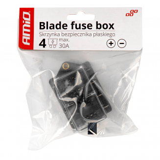 Boîte à fusibles 4 emplacements, 30A, S103-03040