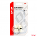 Bulb socket 2pcs, socket T10