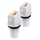 Bulb socket 2pcs, socket T10