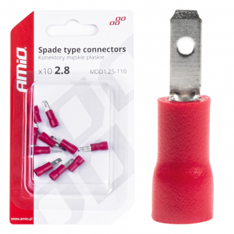 Antgalių rinkinys, 10 vnt., vyriškas, 2,8mm 0,5-1,5, S103-03064