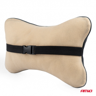 Almohada cervical ergonómica 30*18cm, negra, S103-03130