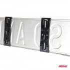 Frameless license plate mounts 2 pcs.