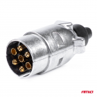 Conector de remolque de 7 pines, metálico