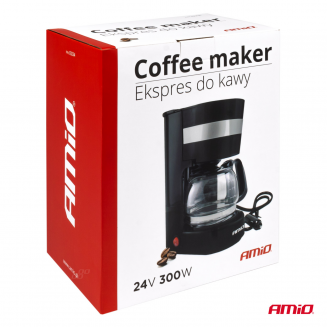3-6 cup coffee maker 650ml, 24V, 300W, S103-03234
