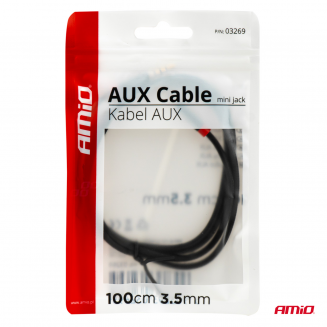 AUX juhe 3,5mm 1m, S103-03269