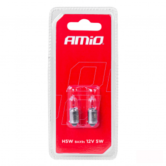 Ampoule halogène H5W 12V 5W BAX9S 2 pcs, S103-03354