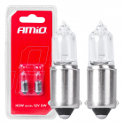 Pære halogen H5W 12V 5W BAX9S 2 stk