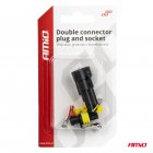 2-piece plug and socket set