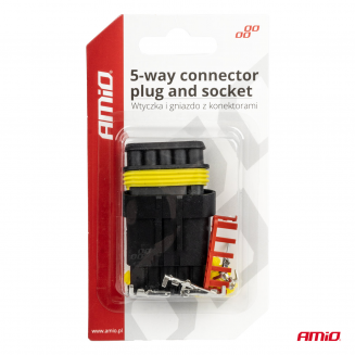 5-piece plug and socket set, S103-03521