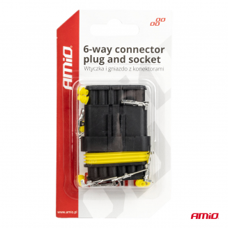 6-piece plug and socket set, S103-03522