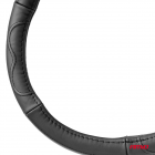 Ratin suojus 37-39cm, musta nahka