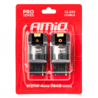 Led polttimot 2 kpl canbus W21W 4X3030SMD val