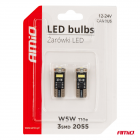 LED canbus T10e W5W 3*2055 SMD valkoinen