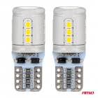 Светодиодные лампы canbus T10e W5W 15* SMD белые