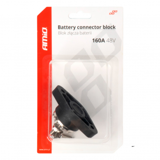 Blocco distribuzione barra 8 terminali 48V 160A, S103-03807