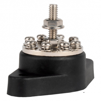 Blocco distribuzione barra 8 terminali 48V 160A, S103-03807