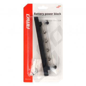 Bloc de distribution moins barre omnibus M6 12V 48V, S103-03808