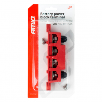 Blocco di distribuzione più barra collettrice M10 12V/ 48V, S103-03812