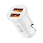 Chargeur double USB*2 12-24V 2,1A