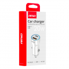 Chargeur USB-A + USB-C 20W 12/24V
