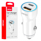Chargeur USB-A + USB-C 20W 12/24V