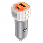 Chargeur USB-A+USB-C 12/24V 38W