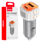 Chargeur USB-A+USB-C 12/24V 38W