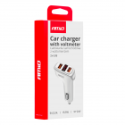 Chargeur 2xUSB-A contrôle batterie 3,1A 12/24V