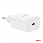 Chargeur 1*USB-C 20W 230V charge rapide