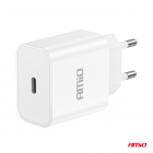 Chargeur 1*USB-C 20W 230V charge rapide