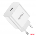 Chargeur 1*USB-C 20W 230V charge rapide