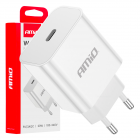 Chargeur 1*USB-C 20W 230V charge rapide