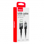 Câble de chargement USB Lightning 3A 100cm