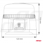 Ladattava 36 LED-vilkkumagneettiteline R65
