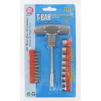 21-piece T-screwdriver, S103-040622