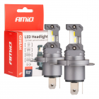 LED 2kpl H4 H19 6000K Canbus 60W 12V