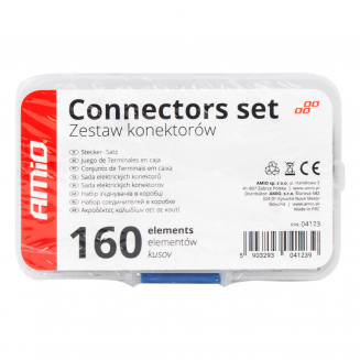 Kaabli ühenduste komplekt 160 osa, S103-04123