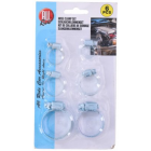 Hose clamps metal 6 pcs