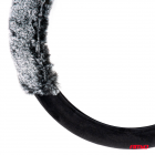 Harmaa ohjauspyörän halkaisija 37-39cm