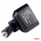 Chargeur 2x12/24V prise 2xUSB 1Xusb-c volt
