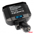 Chargeur 2x12/24V prise 1xUSB 2xUSB-C